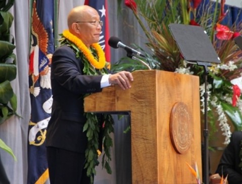 It's Official! David Ige takes the Governor's Oath of Office!